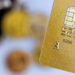 Goldene Kreditkarte